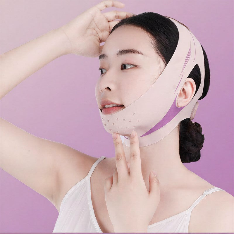 Mentonnière respirante et bandage de soutien facial - image 6