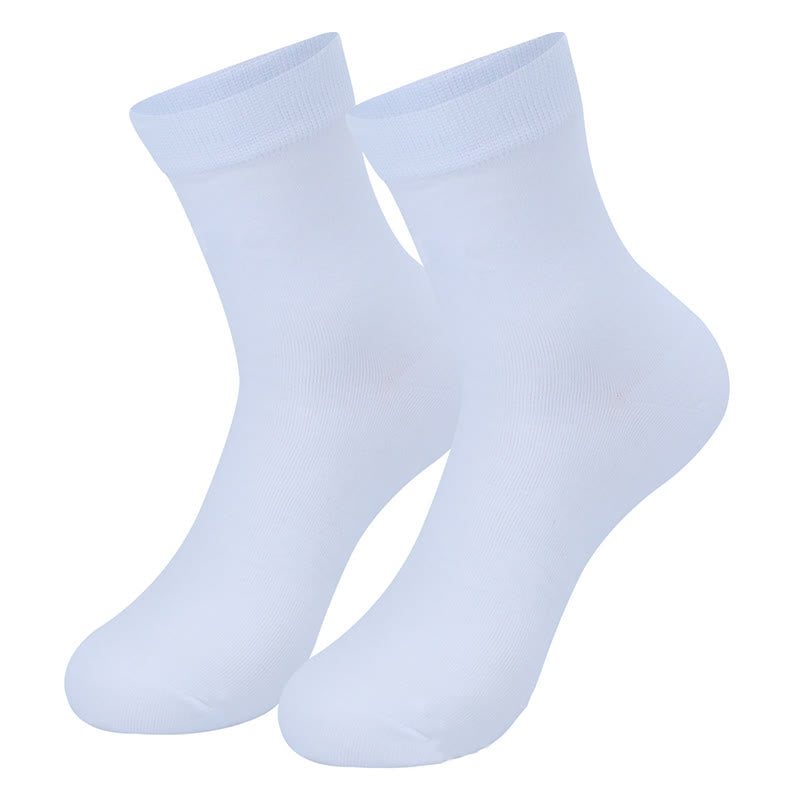 Chaussettes épaisses en coton Plusock (3 paires) - EU44-48 (US10-13) - Blanc - image 8