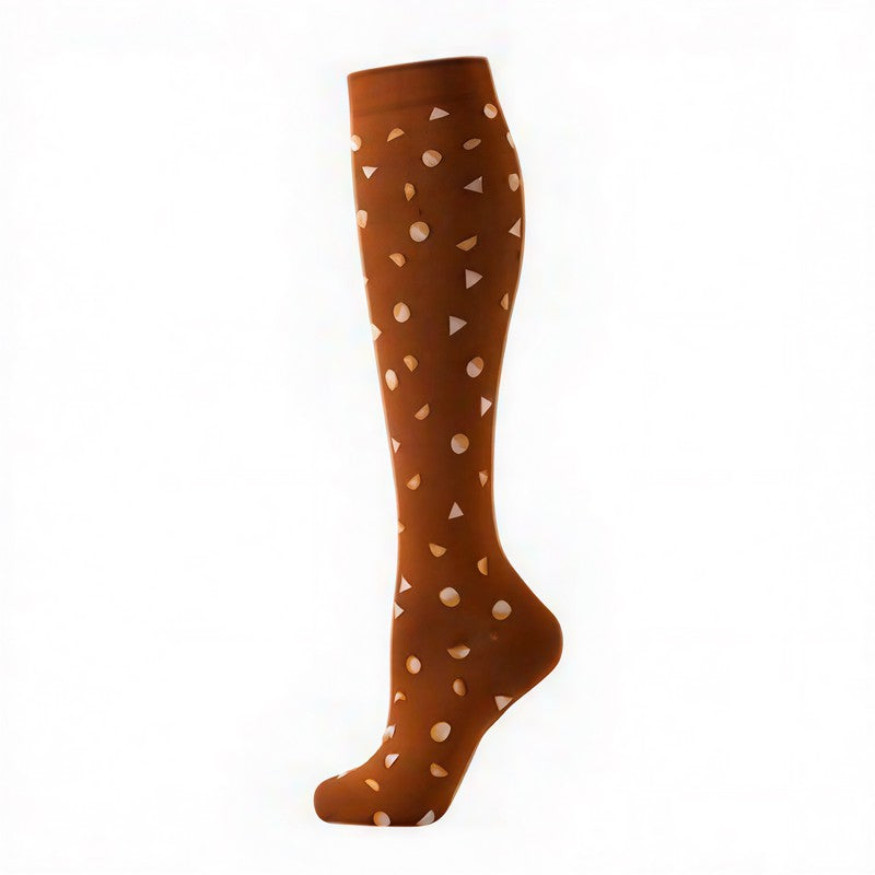 Chaussettes de compression Cocoa Hearts (6 paires) - Café - S/M - image 10
