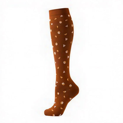 Chaussettes de compression Cocoa Hearts (6 paires) - Café - S/M - image 10