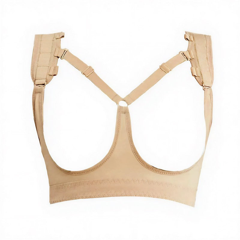 Soutien-gorge à bretelles réglables pour poitrine - Nu - 2XL - image 7