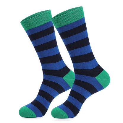 Chaussettes décontractées à motifs amusants (5 paires)