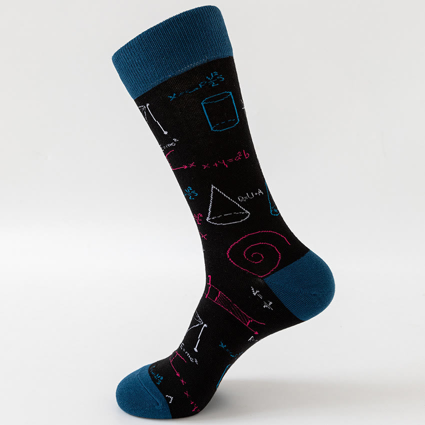 Chaussettes montantes à motif macro Plusock (6 paires) - image 1