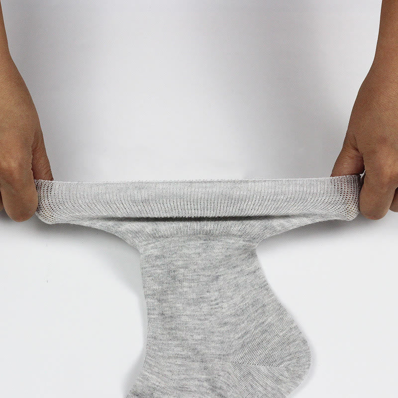 Chaussettes quart de cercle non serrées (5 paires) - image 4