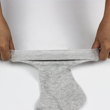 Chaussettes quart de cercle non serrées (5 paires) - image 4