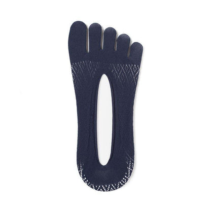 Chaussettes d'alignement des cinq orteils (6 paires) - Bleu marine - EU38-45 (US5-11) - image 12