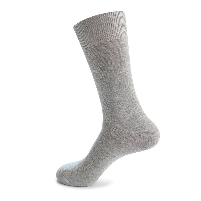 Chaussettes montantes solides et résistantes (7 paires) - Gris clair - EU46-50 (US12-15) - image 15