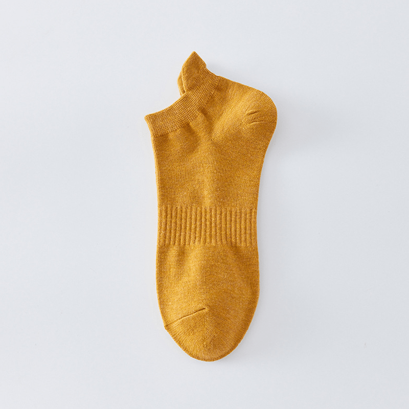 Chaussettes respirantes unies (8 paires) - Jaune - EU43-48 (US9-13) - image 11
