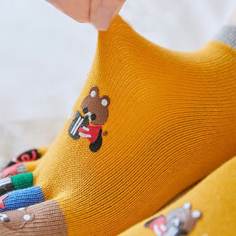 Chaussettes Plusock à motifs amusants (4 paires) - image 13