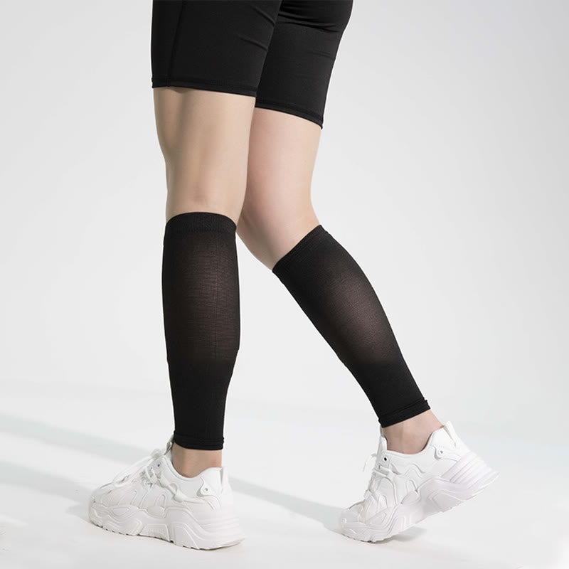 Chaussettes de compression unisexes Ice Silk Footless Cool - image 3