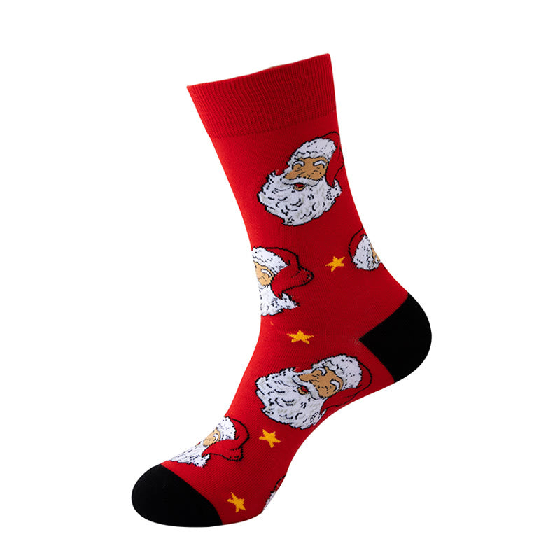 Chaussettes chaudes et confortables de Noël Plusock (5 paires) - image 4