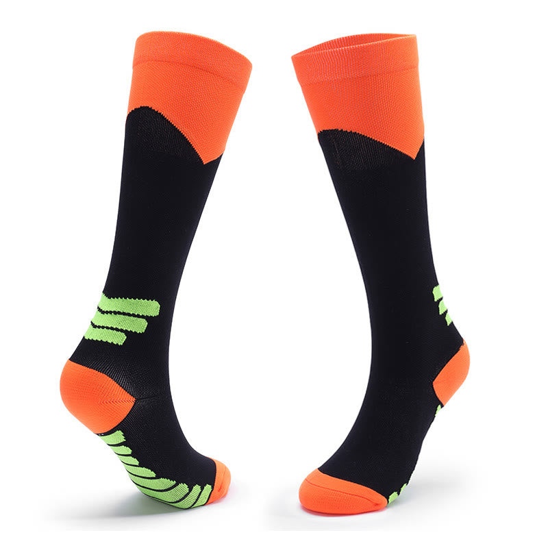 Chaussettes de compression hautes pour le sport (2 paires) - Noir - L/XL - image 4