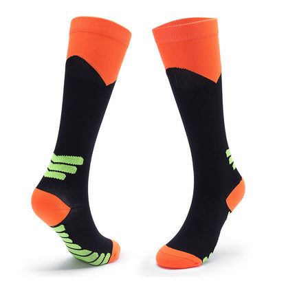 Chaussettes de compression hautes pour le sport (2 paires) - Noir - L/XL - image 4
