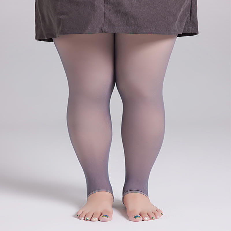 Collants épais taille haute grande taille