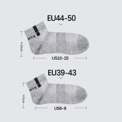 Chaussettes respirantes en maille grande taille (5 paires)