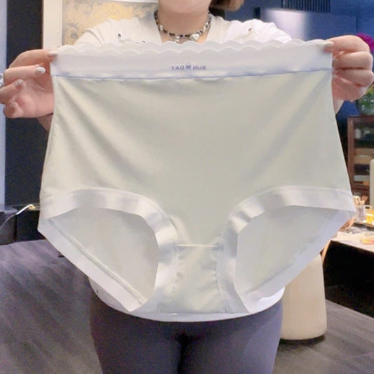 Culotte taille haute avec nœud papillon grande taille (5 paires)