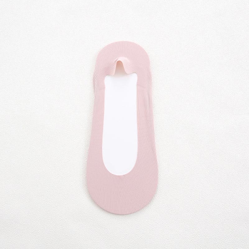 Chaussettes bateau 100% coton (7 paires) - Rose - EU41-45 (US9-13) - image 15