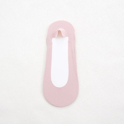 Chaussettes bateau 100% coton (7 paires) - Rose - EU41-45 (US9-13) - image 15