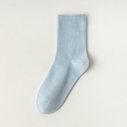 Chaussettes basses confortables en coton (6 paires) - Bleu - EU39-43 (US5-9) - image 10