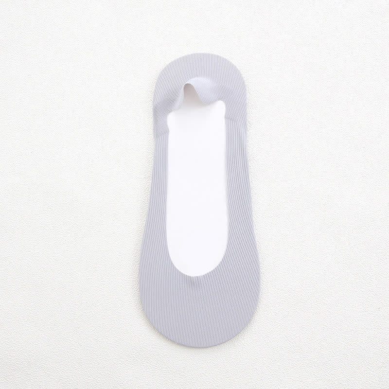 Chaussettes bateau 100% coton (7 paires) - Gris - EU41-45 (US9-13) - image 18