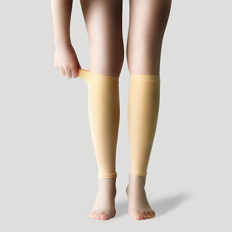 Chaussettes de compression unisexes Ice Silk Footless Cool - Nu - XL - image 34