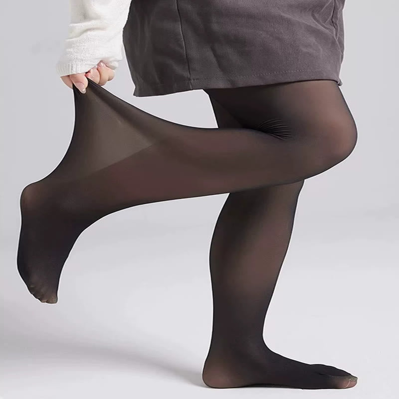 Collants épais taille haute grande taille
