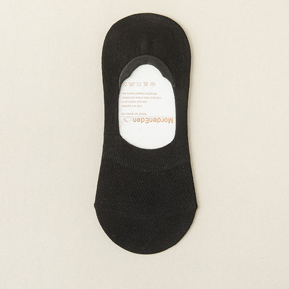 Chaussettes invisibles respirantes en maille (5 paires) - Noir - EU39-46 (US5-12) - image 16