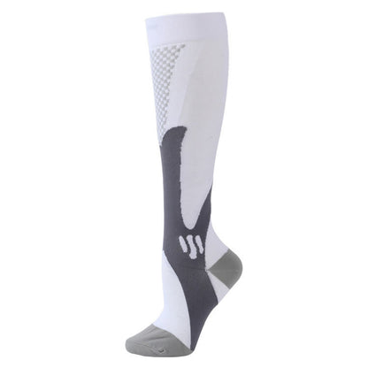 Chaussettes de compression sport Plusock grandes tailles - Blanc - 7XL - image 2