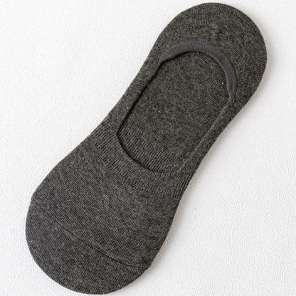 Chaussettes invisibles antidérapantes (5 paires) - Gris foncé - EU43-47 (US9.5-12.5) - image 15