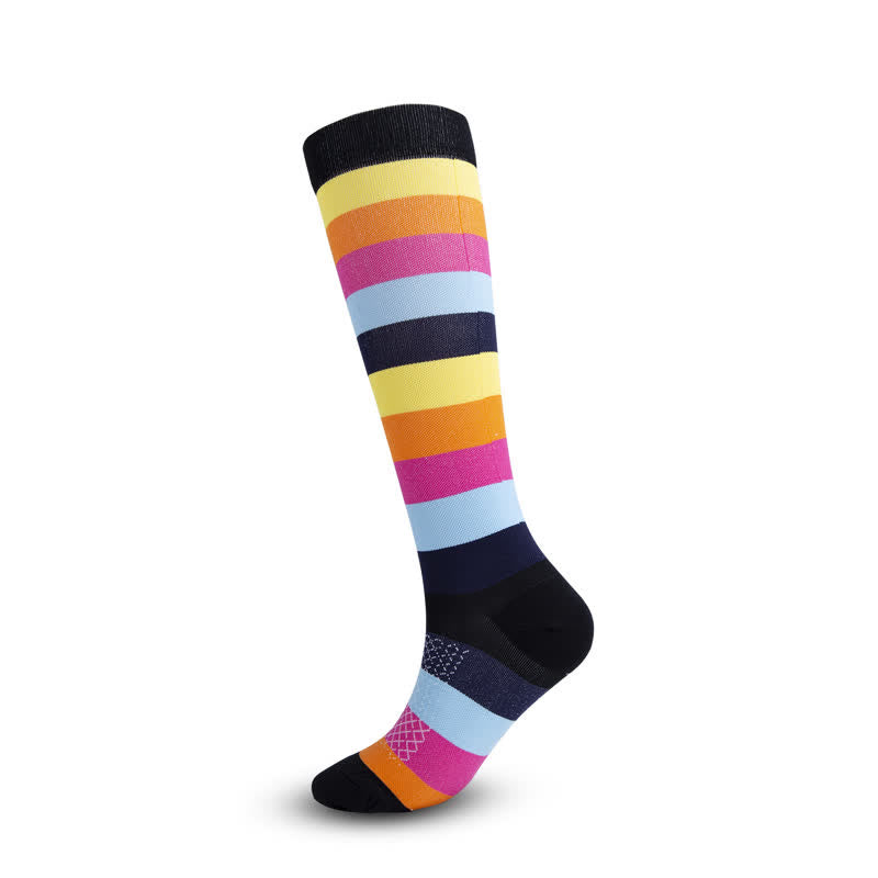 Chaussettes de compression colorées (4 paires) - image 6