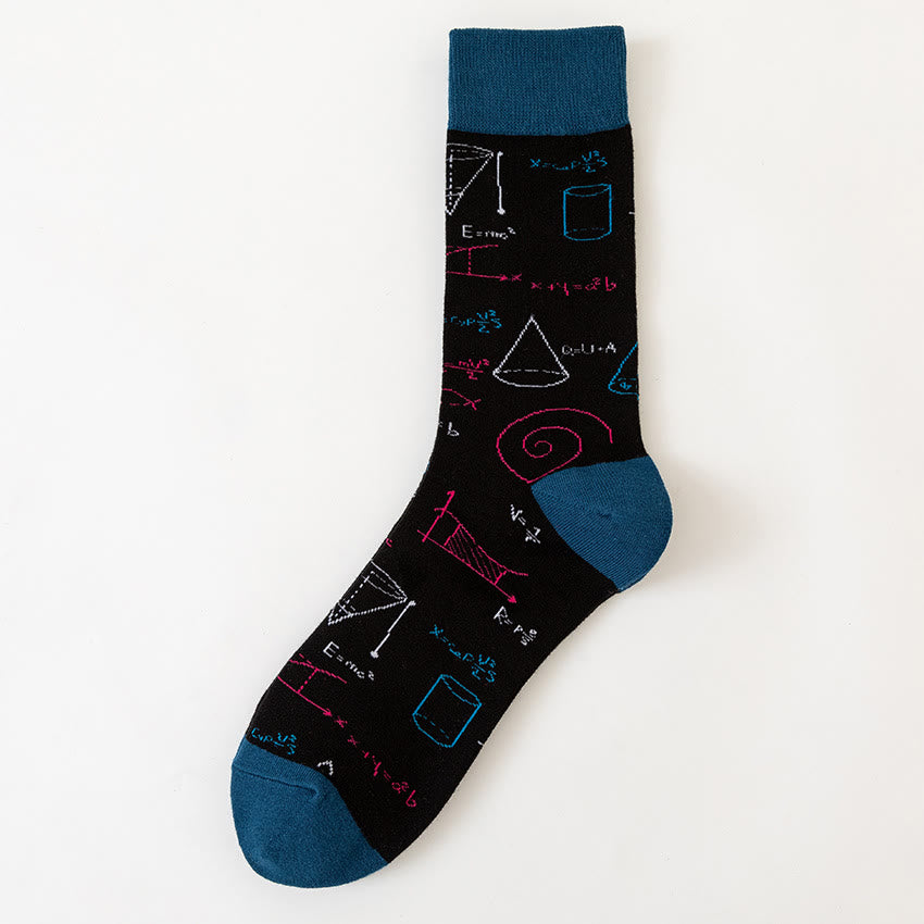 Chaussettes montantes à motif macro (6 paires) - image 5