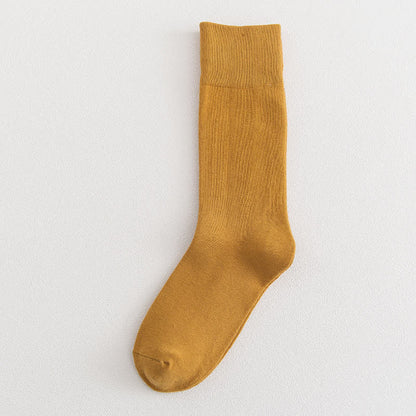 Chaussettes mi-mollet souples et résistantes Plusock (8 paires) - Jaune - EU35-39 (US4.5-8) - image 9