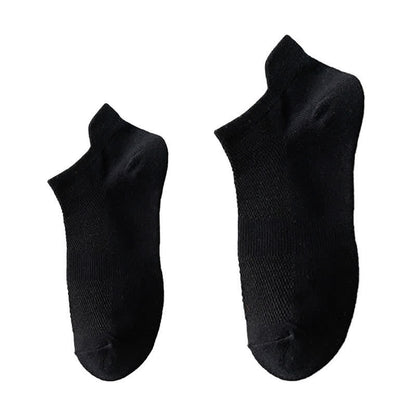 Chaussettes respirantes à la cheville grande taille (5 paires)