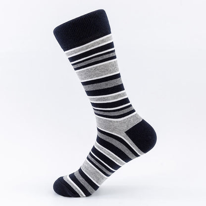Chaussettes montantes à imprimé zèbre (5 paires) - image 2