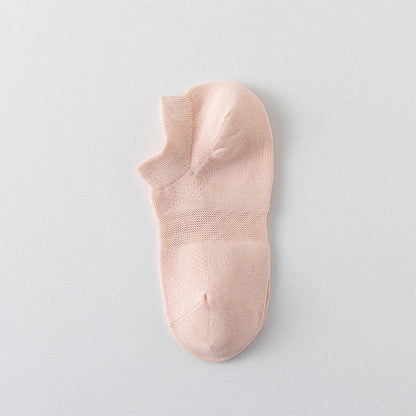 Chaussettes de cheville respirantes en maille Plusock (8 paires) - Rose - EU35-40 (US5-7) - image 8