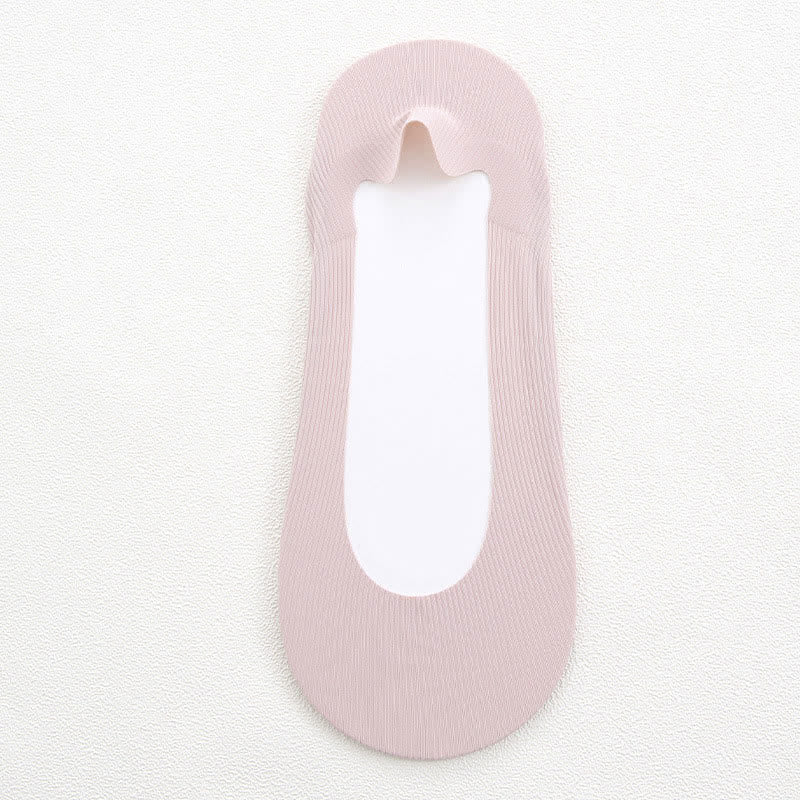 Chaussettes antidérapantes invisibles grande taille (7 paires)