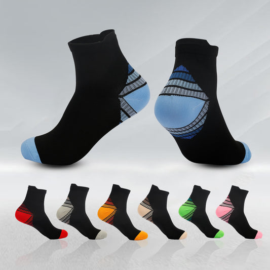 Chaussettes de compression élastiques pour le sport (7 paires) - Multicolore - L/XL - image 0
