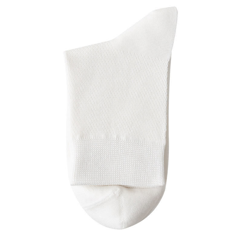 Chaussettes courtes en maille multicolore Plusock (5 paires) - Blanc - EU39-46 (US5-12) - image 13