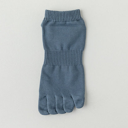 Chaussettes d'alignement des cinq orteils (5 paires) - Bleu foncé - EU39-46 (US5-12) - image 16