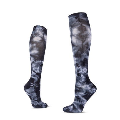 Chaussettes de sport à compression hautes Tie Dye