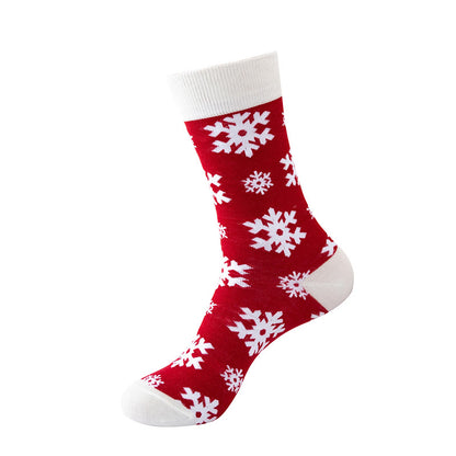 Chaussettes unisexes confortables de Noël (5 paires) - image 1