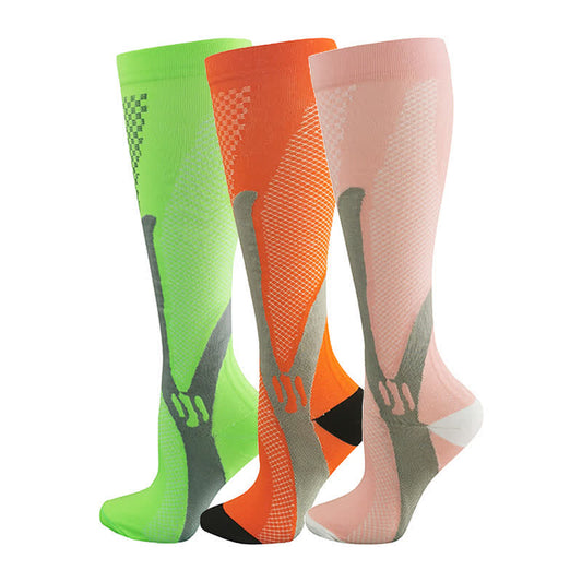 Chaussettes de compression de sport (3 paires)