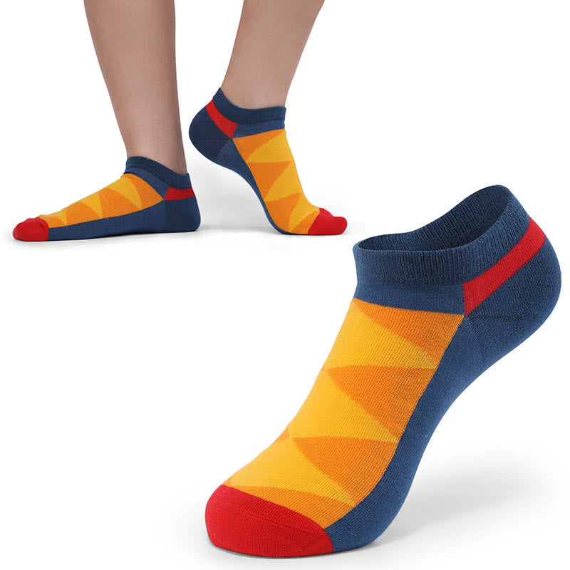 Chaussettes contrastées (5 paires) - image 2