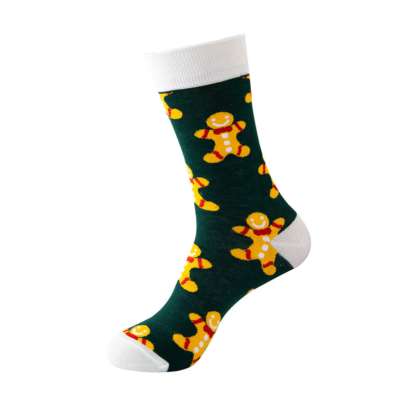 Chaussettes unisexes confortables Plusock Christmas (5 paires) - image 2