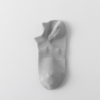 Chaussettes antibactériennes Plusock (6 paires) - Gris clair - EU39-44 (US6-10) - image 8