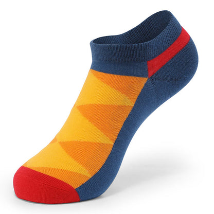 Chaussettes contrastées (5 paires) - image 5