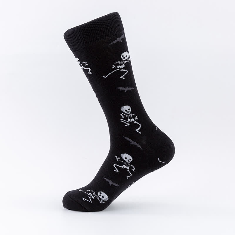 Chaussettes d'intérieur en coton Plusock Halloween (5 paires) - image 5