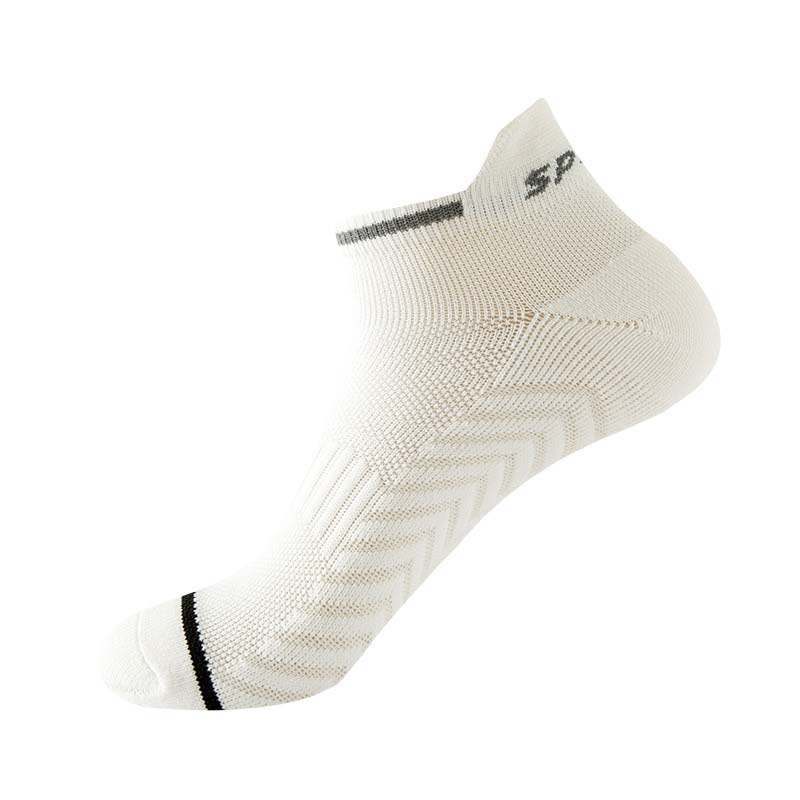 Chaussettes de compression rembourrées pour la course à pied (5 paires) - Blanc - L - image 6
