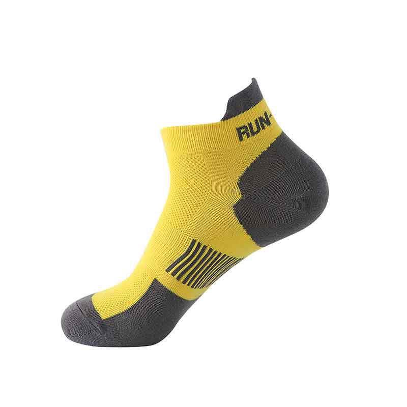 Chaussettes de compression Plusock Athletic Running Ankle (5 paires) - Jaune - EU36-42 (US4-8) - image 16