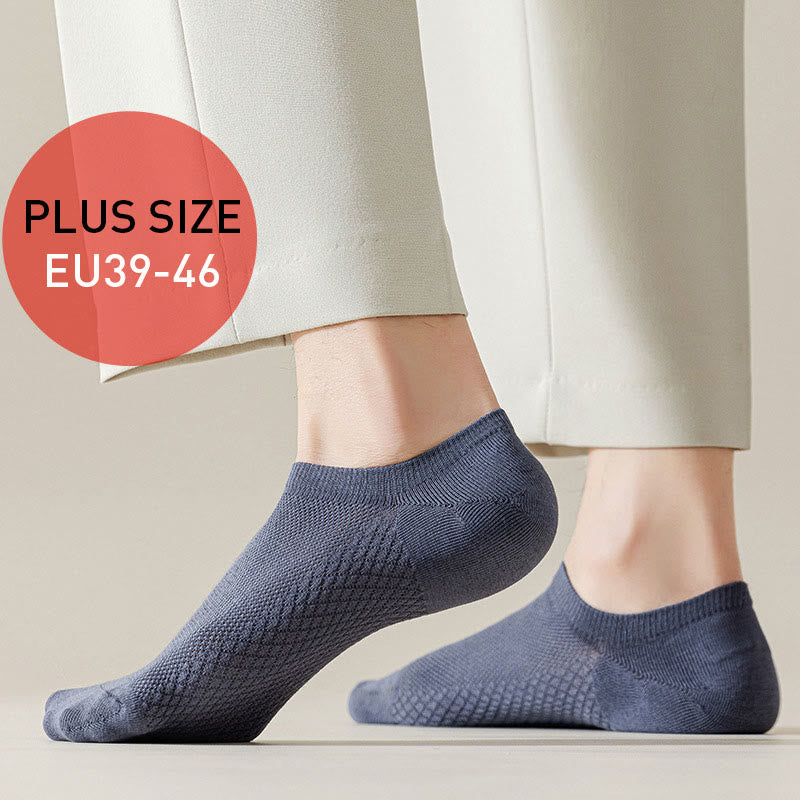 Chaussettes invisibles de massage en maille Plusock (5 paires) - image 0